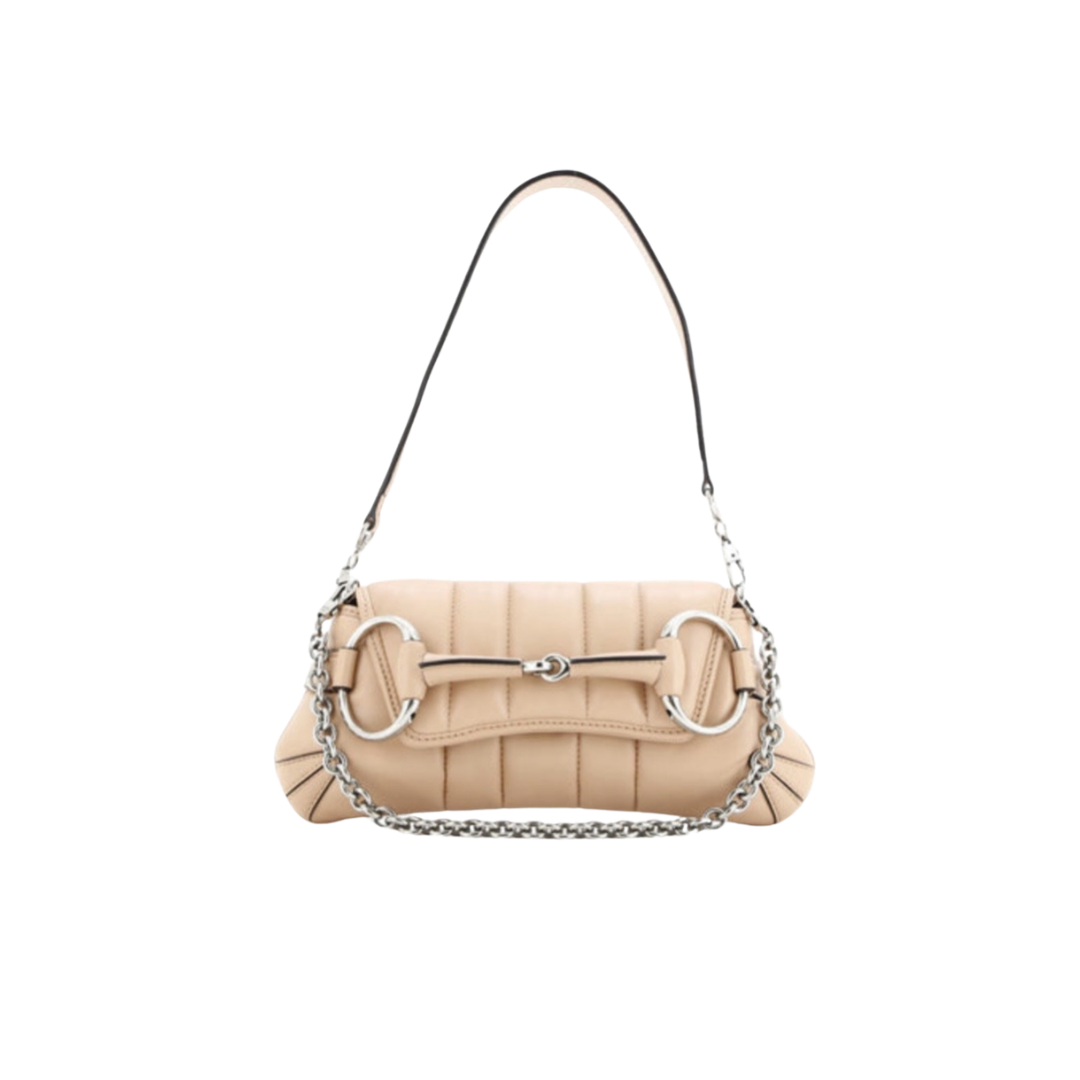 Bolso Gucci Horsebit Small Cremè