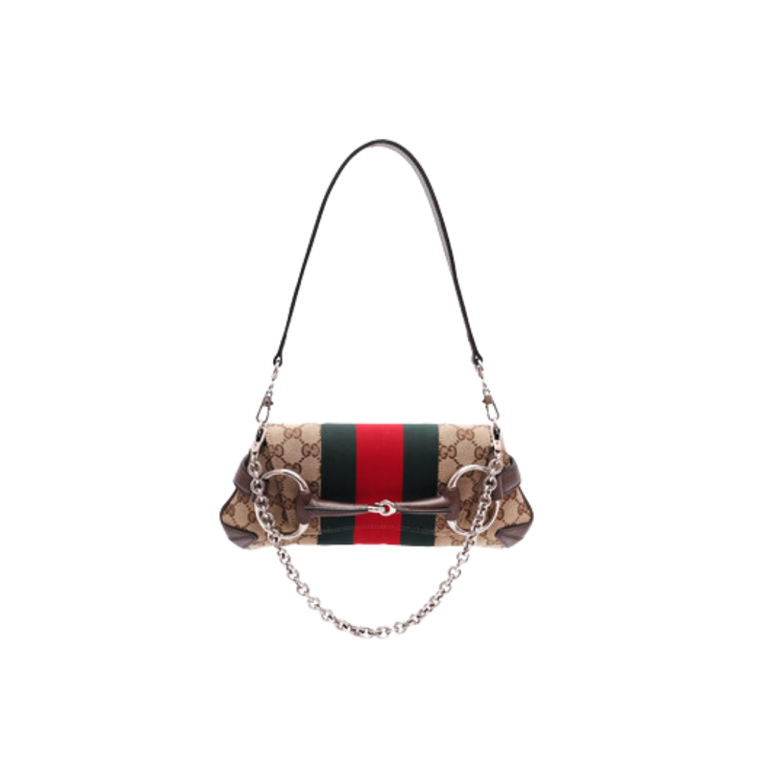 Bolso Gucci Horsebit Small Canvas