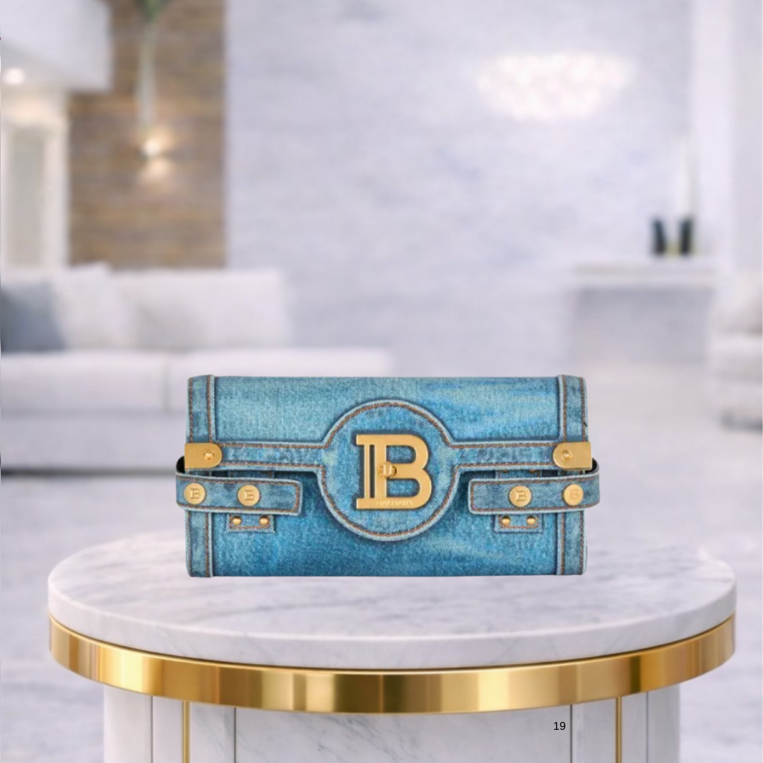 BOLSO BBUZZ CLUTCH DEMIN BALMAIN