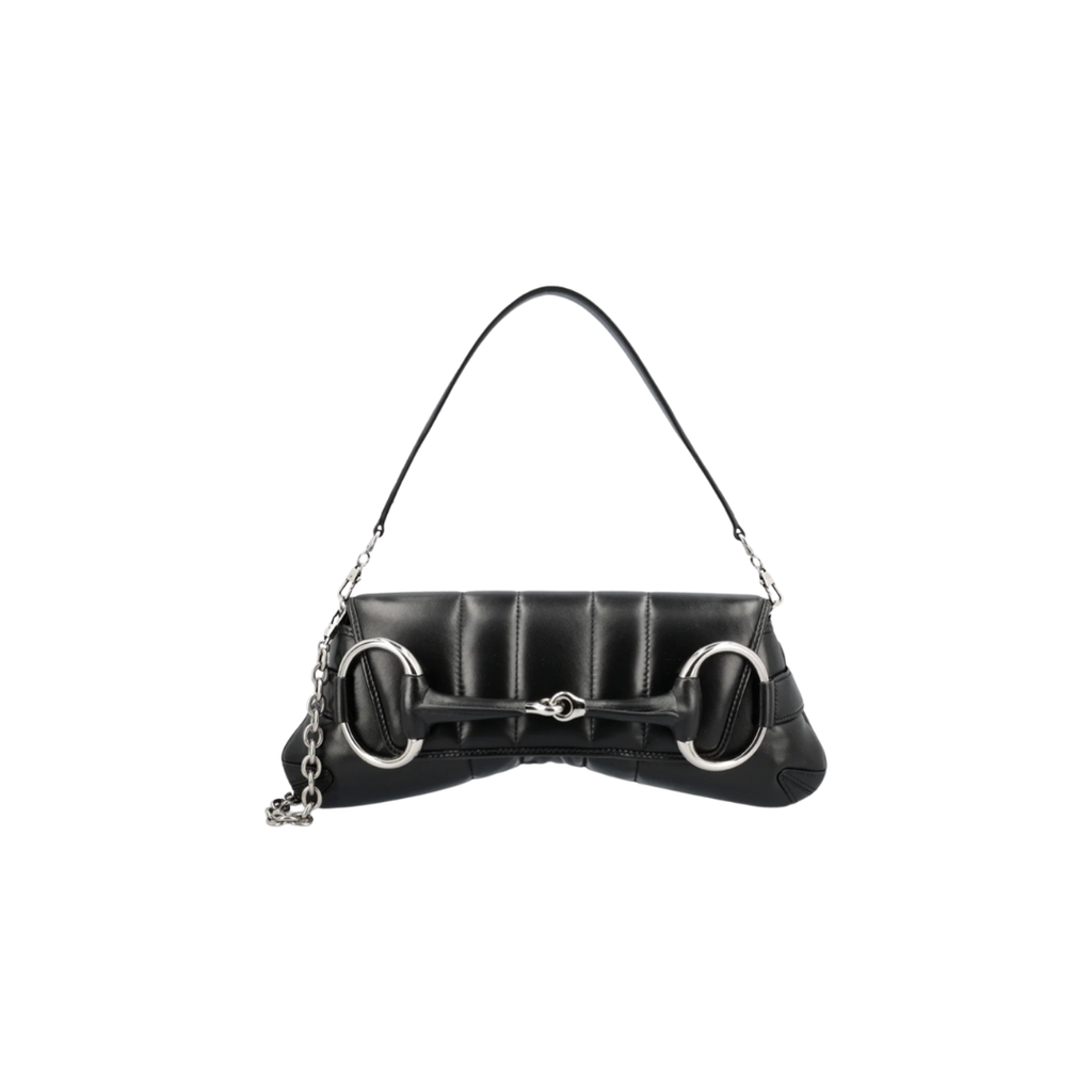 Bolso Gucci Horsebit Chain Medium Black
