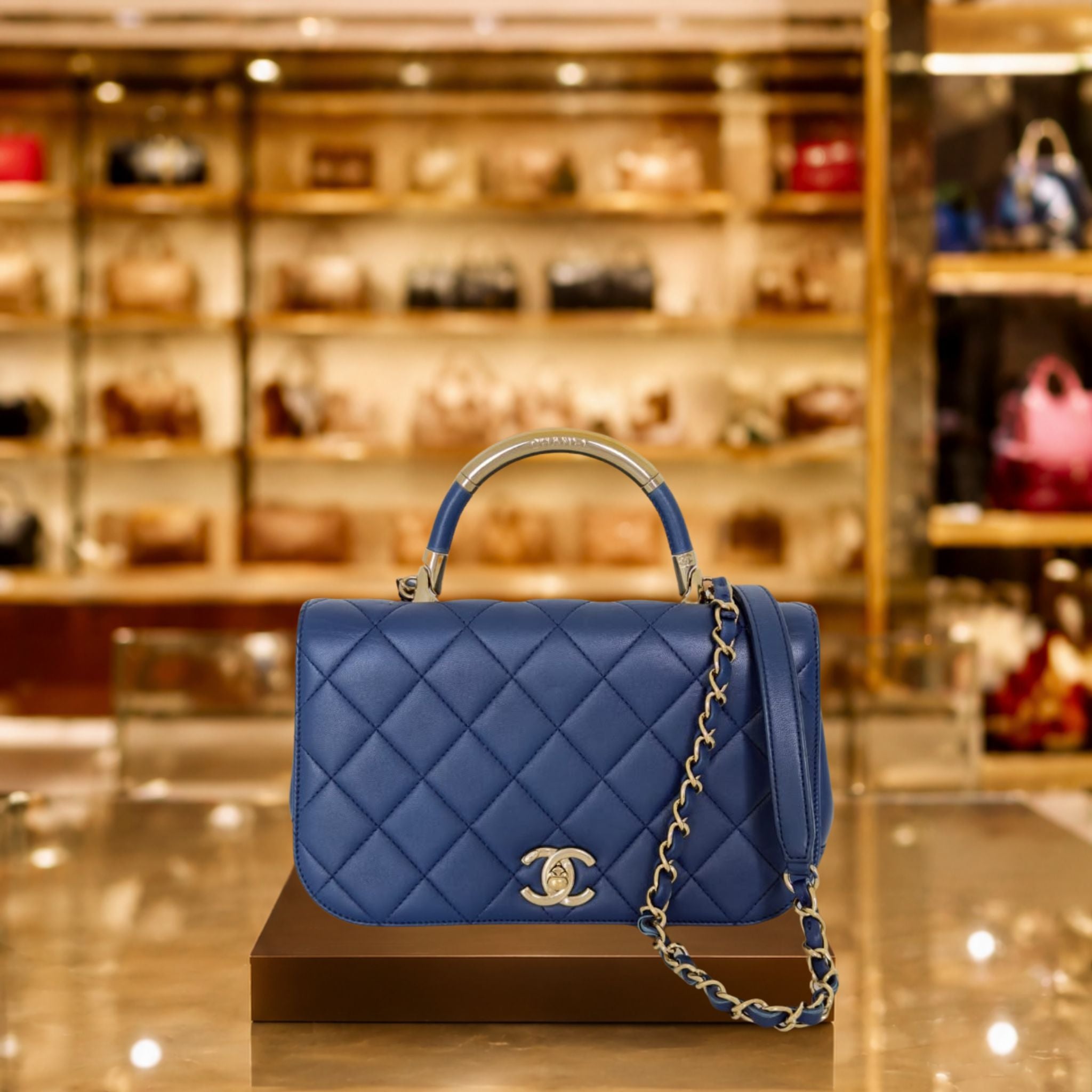 Chanel Carry Flap Bag Small